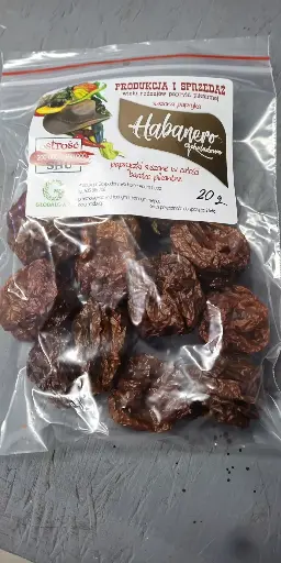 Papryka Habanero Czekoladowe suszone