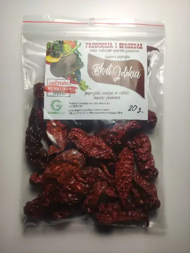 Papryka Bhut Jolokia Czekoladowa suszone